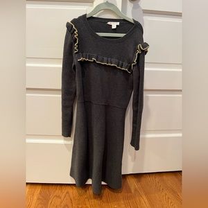 Jcrew crewcuts long sleeve cotton dress size 8